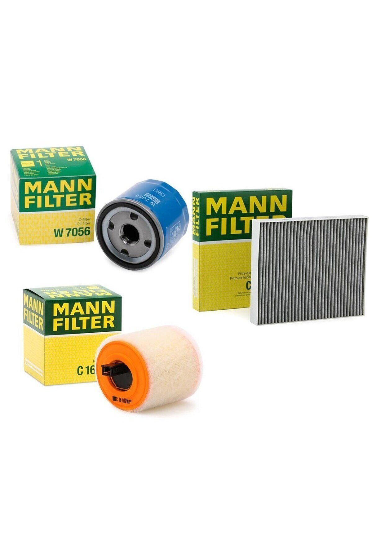 Opel Astra K 1.0 / 1.4 Benzinli Periyodik Bakım Filtre Seti Mann Marka