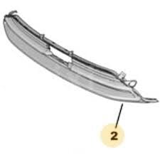 Opel Grandland X Ön Tampon Orta Izgara Orijinal