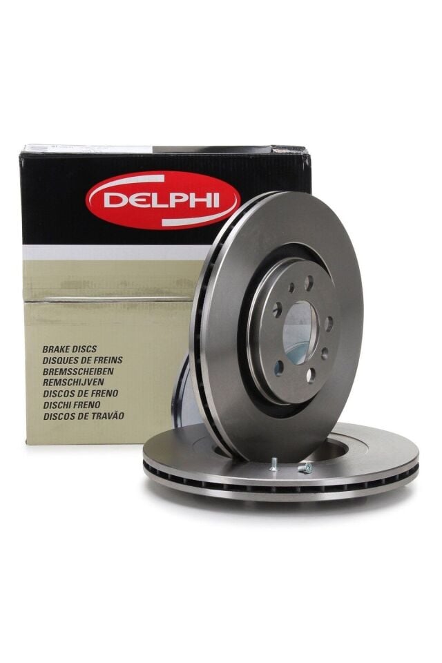 Volkswagen Bora 15-16 İnç Ön Fren Disk Takımı Delphi Marka