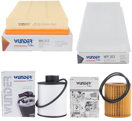 Opel Vectra C 1.9 Periyodik Bakım Filtre Seti