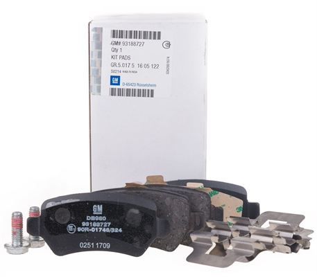 Opel Astra H Uyumlu Arka Fren Balatası Takım Orjinal Gm Marka