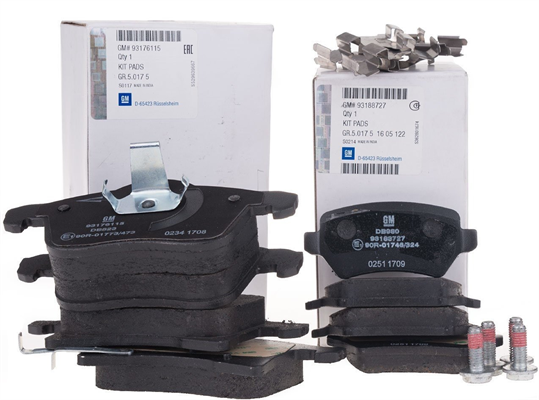 Opel Astra H Ön ve Arka Fren Balata Takımı Gm