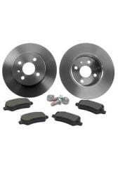 Opel Astra H Uyumlu Arka Fren Diski+Balata Takım 4 Teker Civatalı Delphi