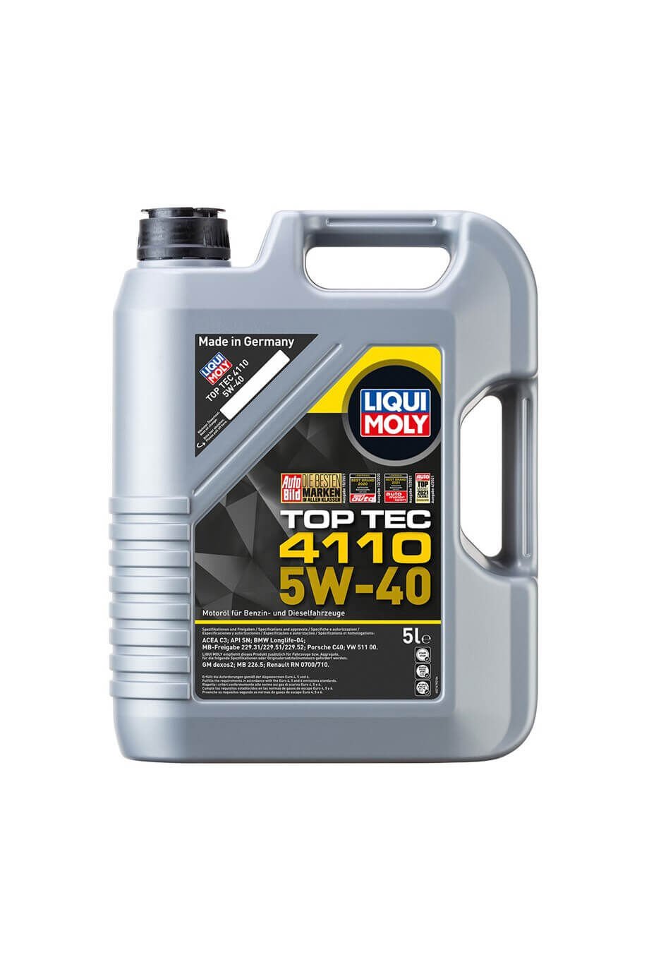 Liqui Moly Toptec 4100 5w40 6 Litre Motor Yağı