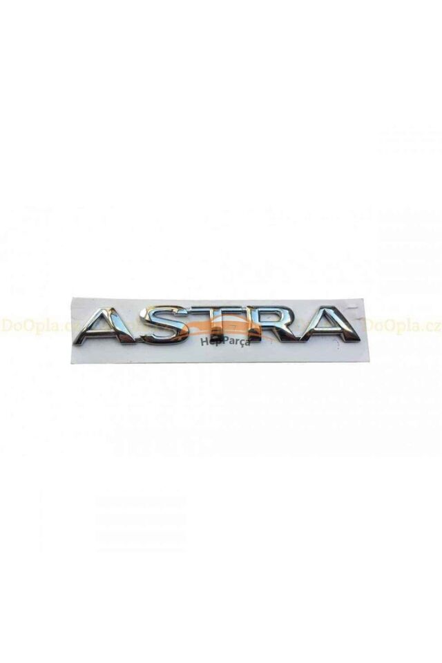 Opel Astra G Astra Yazısı