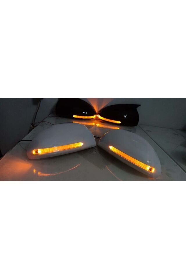 Chevrolet Cruze Ledli Ayna Kapağı Takımı Düz