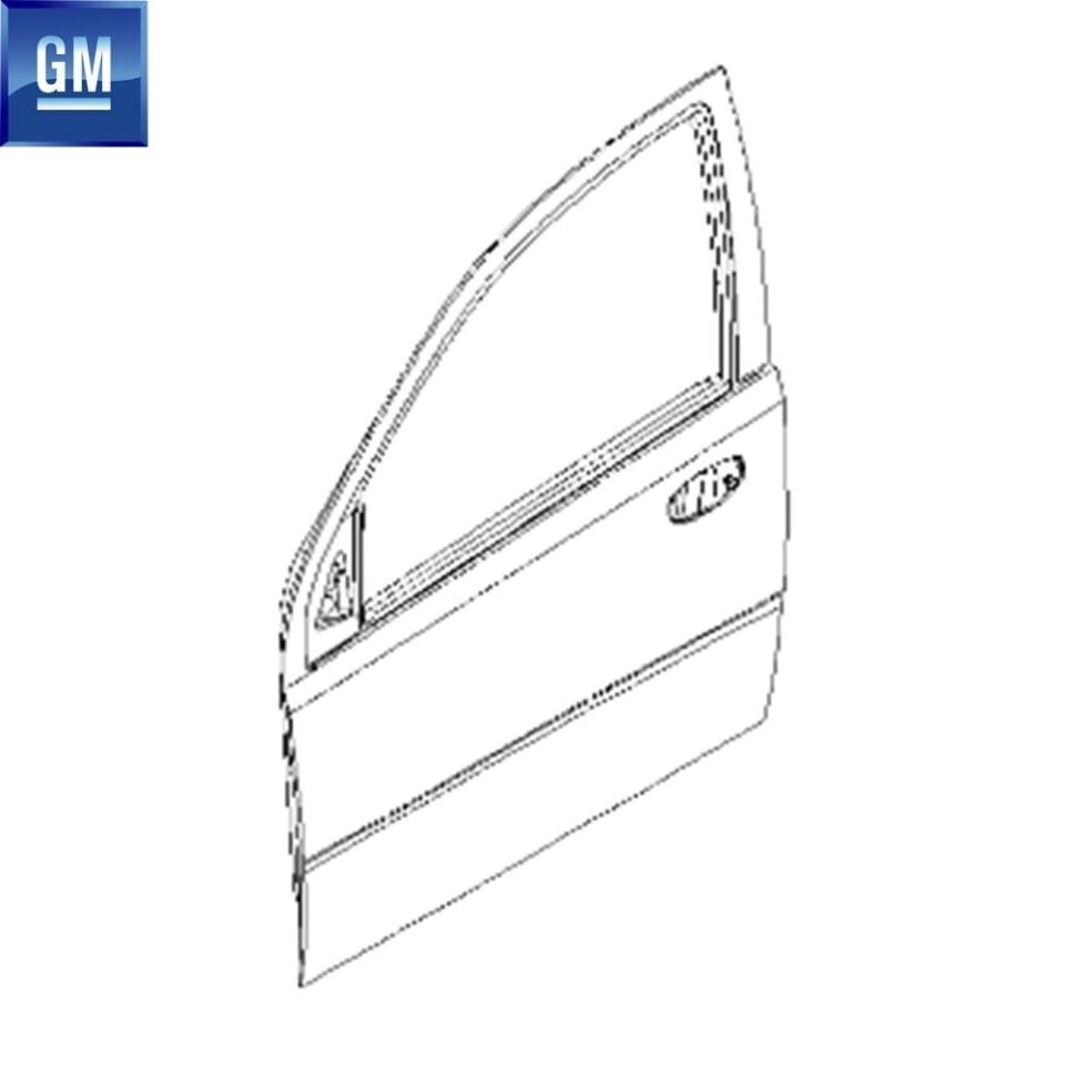 Chevrolet Aveo Kalos HB Ön Sağ Kapı GM