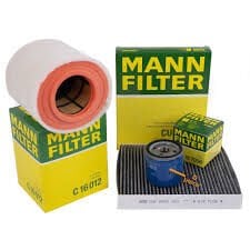 Opel Astra K 1.0 / 1.4 Benzinli Periyodik Bakım Filtre Seti Mann Marka