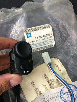 Opel Corsa B Komple Dış Dikiz Ayna Ayar Düğmesi Orijinal Gm (gu)