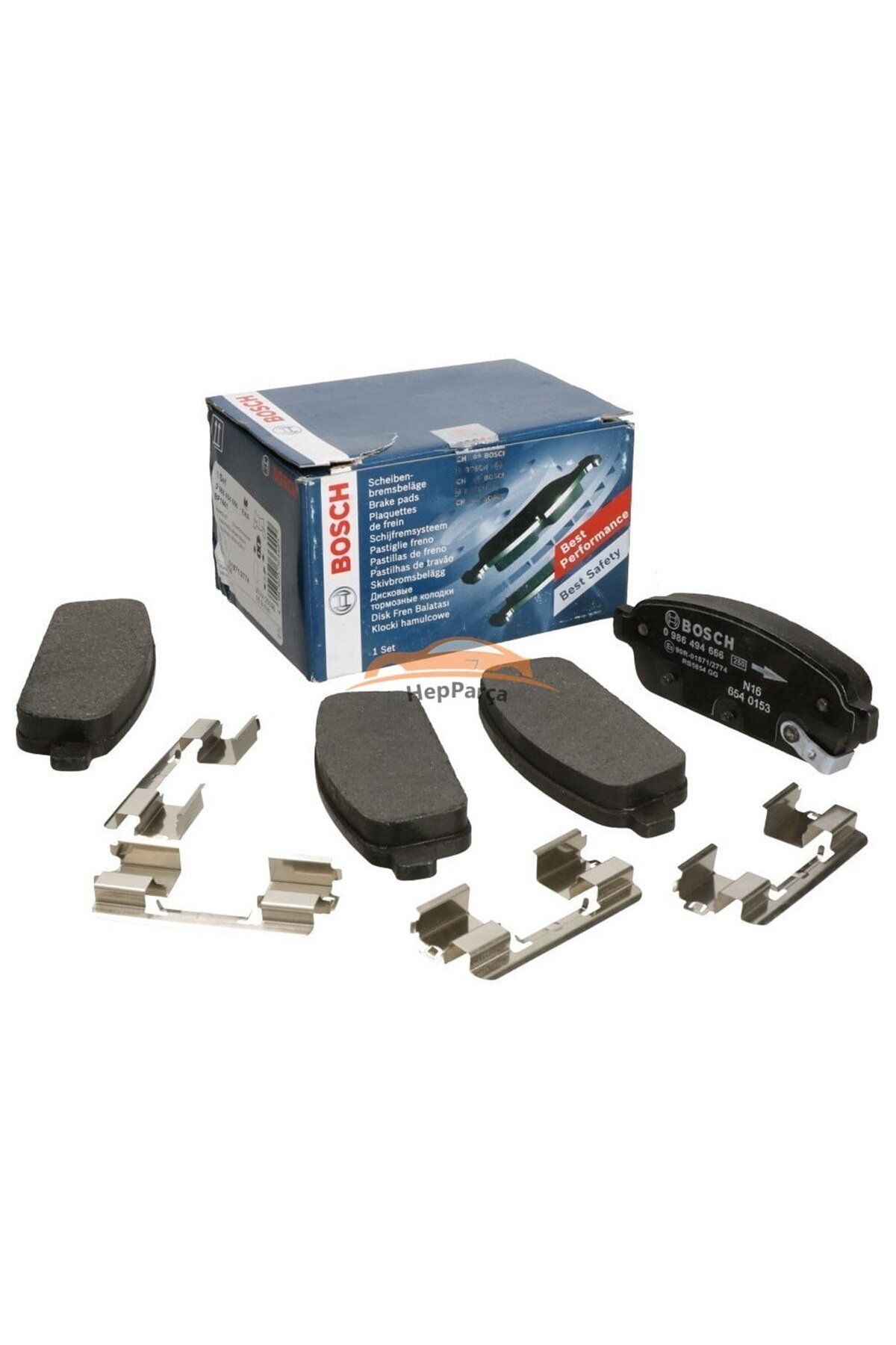 Chevrolet Cruze 2.0 Dizel Arka Fren Balatası