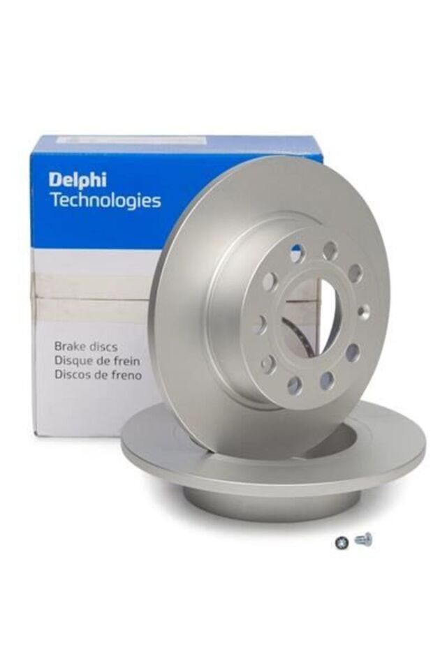 Volkswagen Golf 5 2005-2008 Model Arası Arka Fren Disk Takımı Delphi Marka