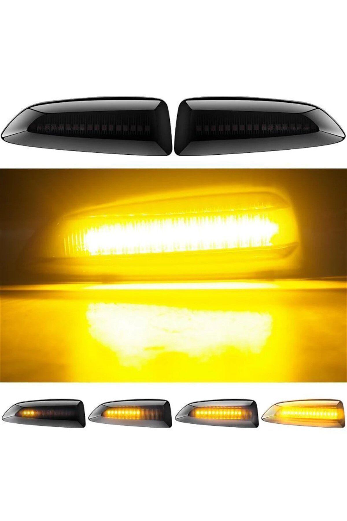 Opel Astra J Siyah Renk Çamurluk Sinyali Sağ Ve Sol