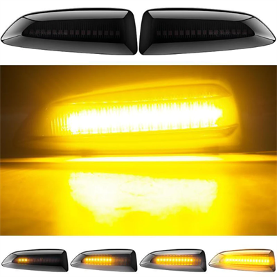 Opel Astra J Siyah Renk Çamurluk Sinyali Sağ ve Sol