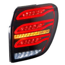 Captiva Mercedes Dizayn Led Stop Takım Siyah Zemin Black Edition