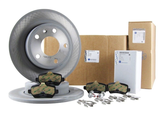 Opel Meriva B Arka Disk Balata Seti GM