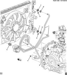 Chevrolet Yeni Aveo 1.4 Şanzıman Yağ Soğutucu Borusu