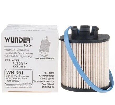 Opel Meriva B 1.3 Dizel Mazot Filtresi Wunder Marka