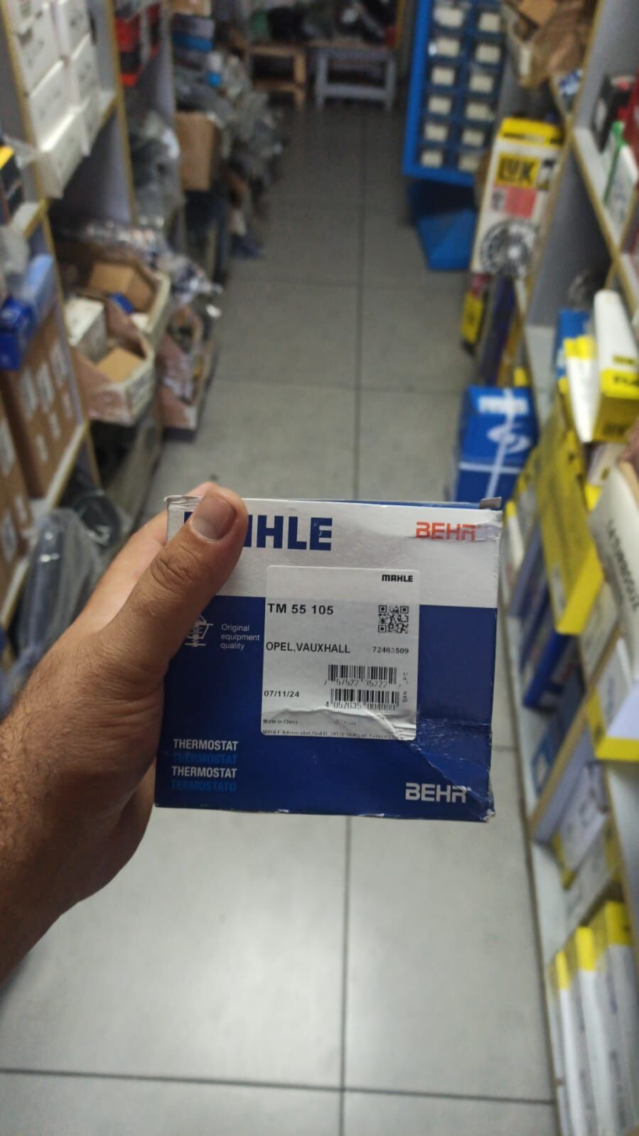 Chevrolet Cruze Behr Marka Termostat