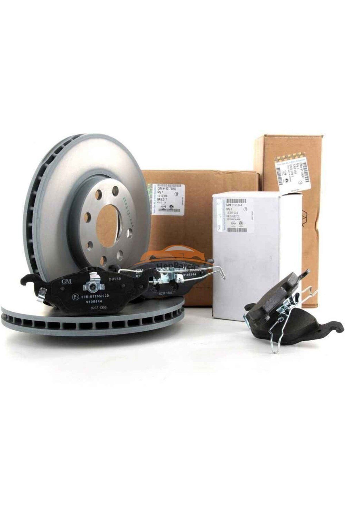 Opel Astra G 4 Bijon Ön Disk + Balata Takımı Orijinal Gm