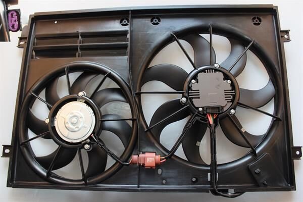 FAN MOTORU DAVLUMBAZLI KOMPLE A6 2.0 2.7 3.0 TDI BSG BPP BNG CDYB ASB BNA BRF CAGB (KONTROL ÜNİTELİ ve KABLOLU)