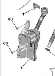 Opel Mokka Cam Silecek Su Deposu 2021