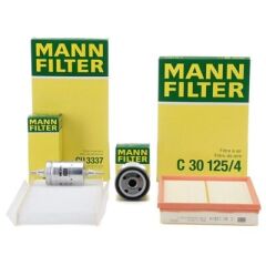 Opel Corsa C 1.4 Ecotec (Z14XE) Motor Periyodik Bakım Filtre Seti Mann Marka