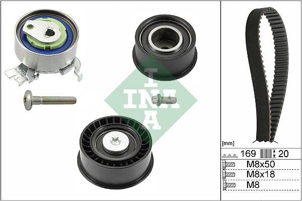EKSANTRİK GERGİ KİTİ 169×200 ASTRA F CORSA B VECTRA B 1.4i 1.6i 1.8i 16V X14XE X16XEL X18XE