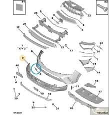 Opel Mokka B Ön Çeki Demir Kapağı Orijinal