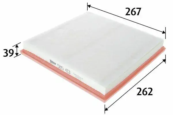 VALEO MARKA HAVA FİLTRESİ OPEL ASTRA J / CRUZE / ZAFIRA C 1.3DTE/1.4NET/1.6LET1/B16DTH