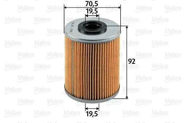 VALEO MARKA YAKIT FİLTRESİ OPEL ASTRA G/H / VECTRA B/C / COMBO C Y17DT/X20DTH