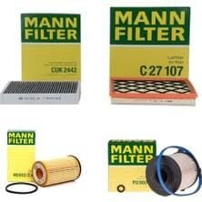 Opel Astra K 1.6 Dizel Bakım Seti 4 Filtreli Mann Marka