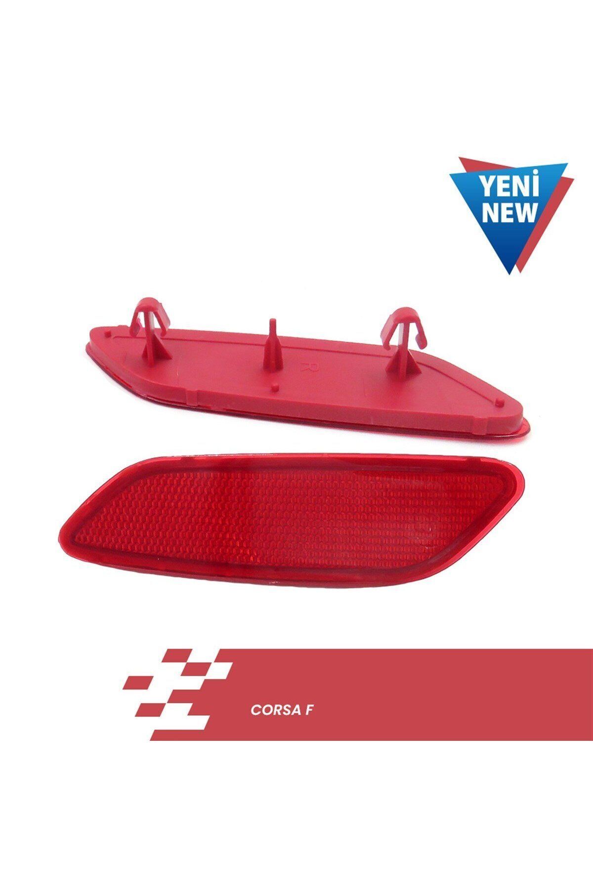 Opel Corsa F Arka Sağ Tampon Reflektör Lensi