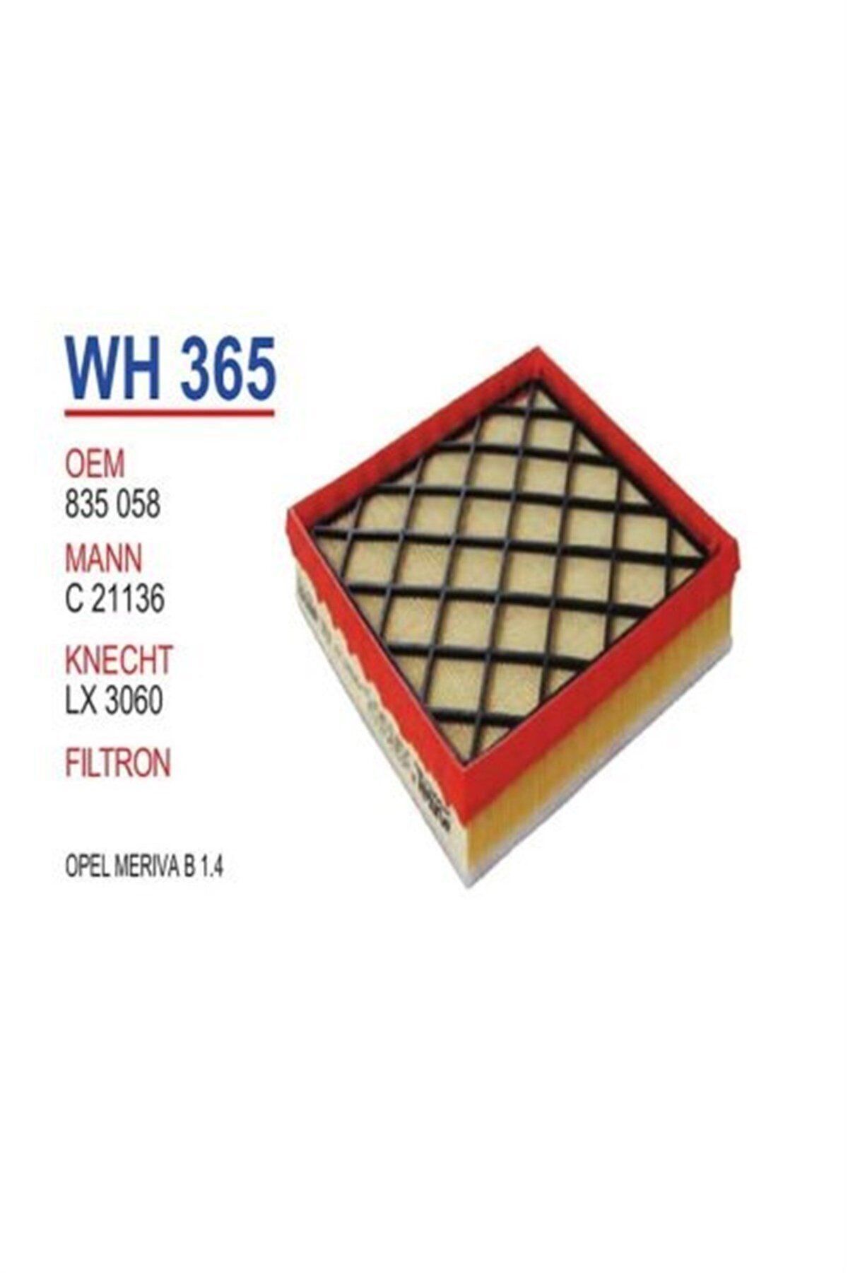 Opel Meriva B 1.3 1.4 1.7 Hava Filtresi Wunder