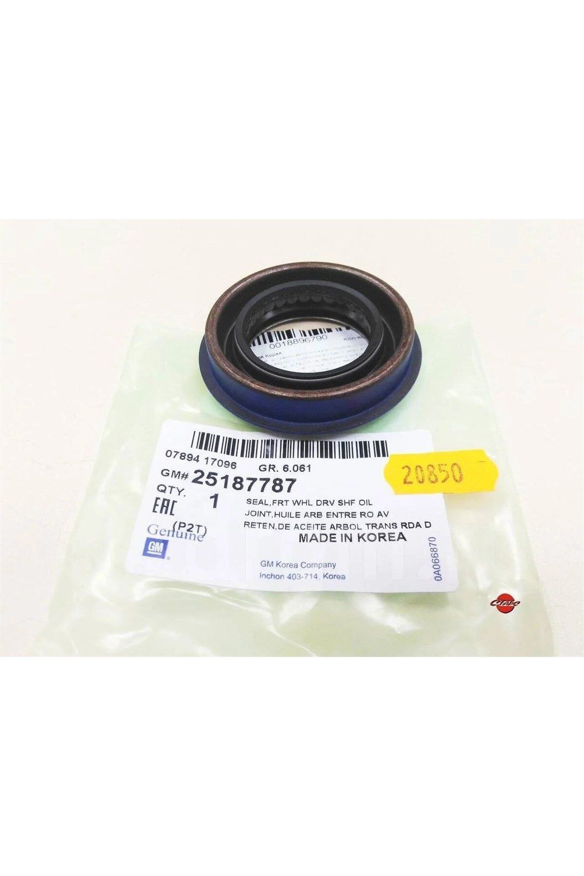 Opel Astra J Otomatik Sol Aks Keçesi Gm Marka