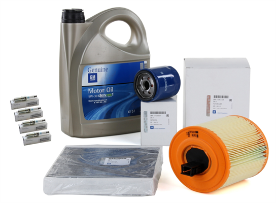 Opel Astra K 1.4 Turbo (150BG) Benzinli Motor Periyodik Bakım Seti Bujili