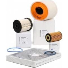 Opel Astra K 1.6 Dizel Periyodik Bakım Filtre Seti 3 Parça (Yakıt Hariç)