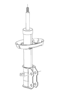 Opel Astra K Ön Sol Amortisör Orijinal
