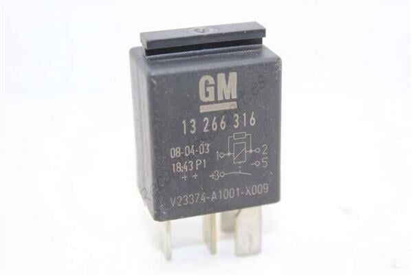 ROLE SİNYAL 20 AMP 5 PİNLİ SİYAH OPEL ASTRA F ASTRA G ASTRA H CORSA D CORSA C VECTRA B VECTRA C MOKKA INSIGNIA A BM 96-