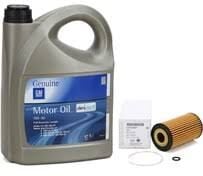 Opel insignia B 1.6 Dizel Alman Dolum 5W-30 5 Litre Motor Yağı ve Yağ Filtresi Orjinal