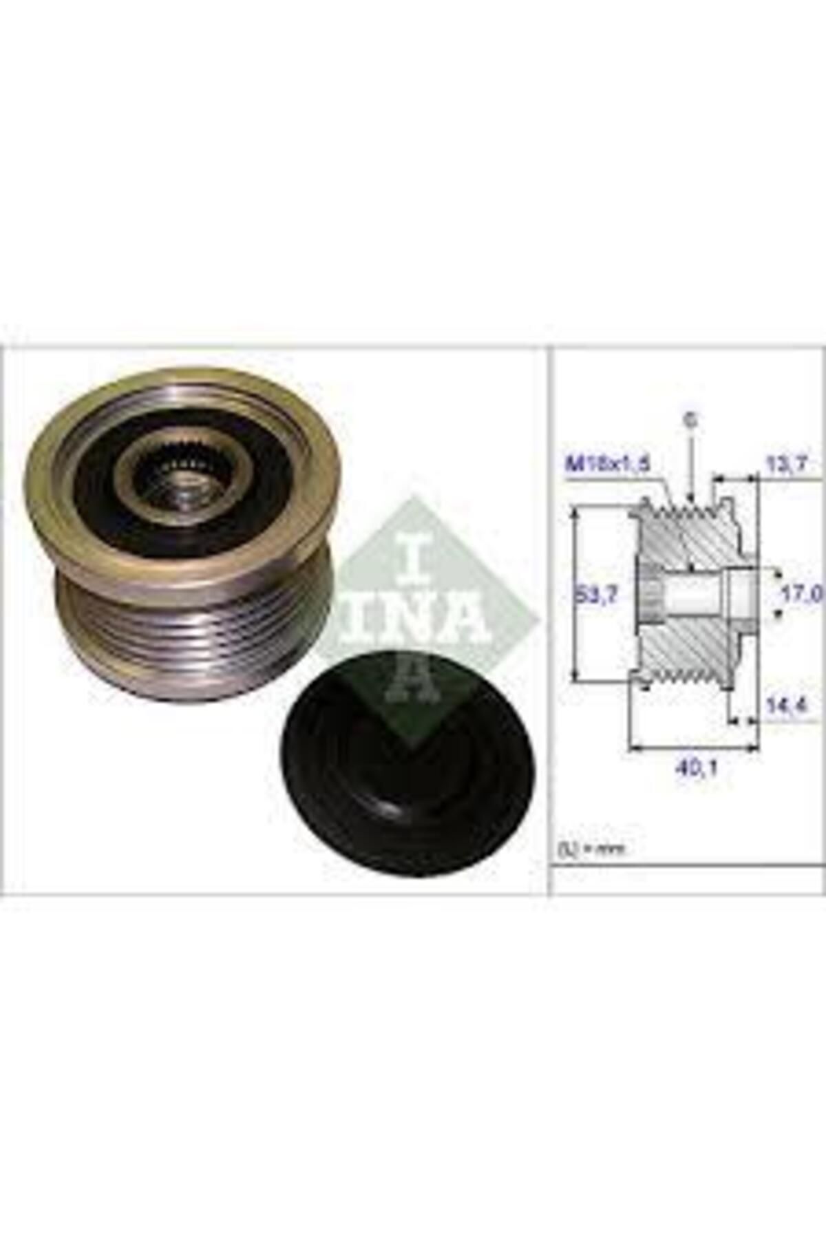Opel Astra J Alternatör Kasnağı Insıgnıa - Zafıra -  Tourer -  C Aveo -  Cruze - Bmw 5 E60 -  E61  - 520d 6 Kanal