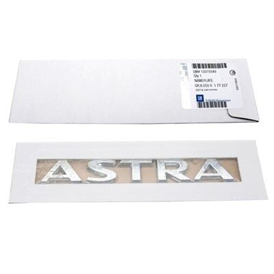Opel Astra J Astra Bagaj Yazısı Orjinal Gm