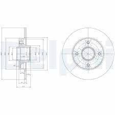 OPEL CROSSLAND X  Fren Diski Arka