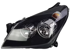Opel Astra H Uyumlu Sol Far Siyah Zeminli Depo Marka