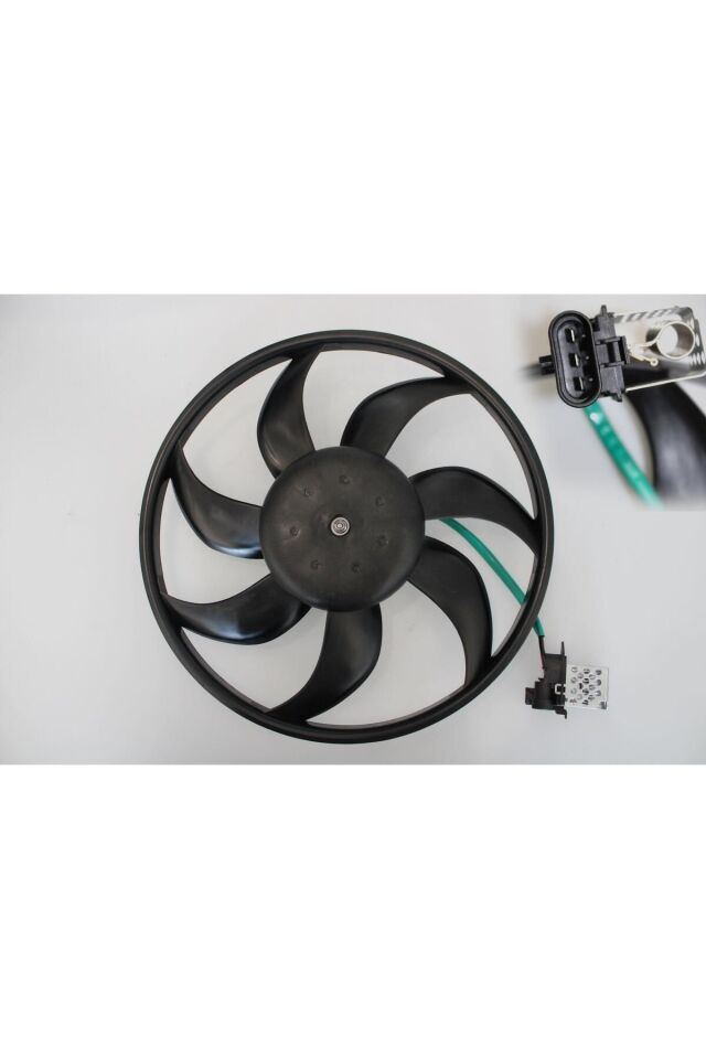 FAN MOTORU CORSA C COMBO C TIGRA Y17DT Z13DT Z14XE (REZİSTANSLI ve KABLOLU)