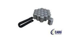 BİJON KAPAĞI (METALİK GRİ) 17X32mm ASTRA F-G-H. CORSA B-C-D.VECTRA A-B. ZAFIRA B.OMEGA B