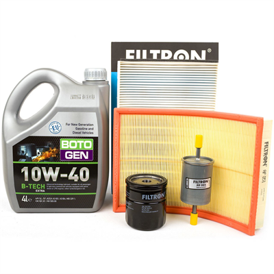 Opel Astra G 1.4/1.6 Periyodik Bakım Seti Mobil 10W40 Motor Yağlı