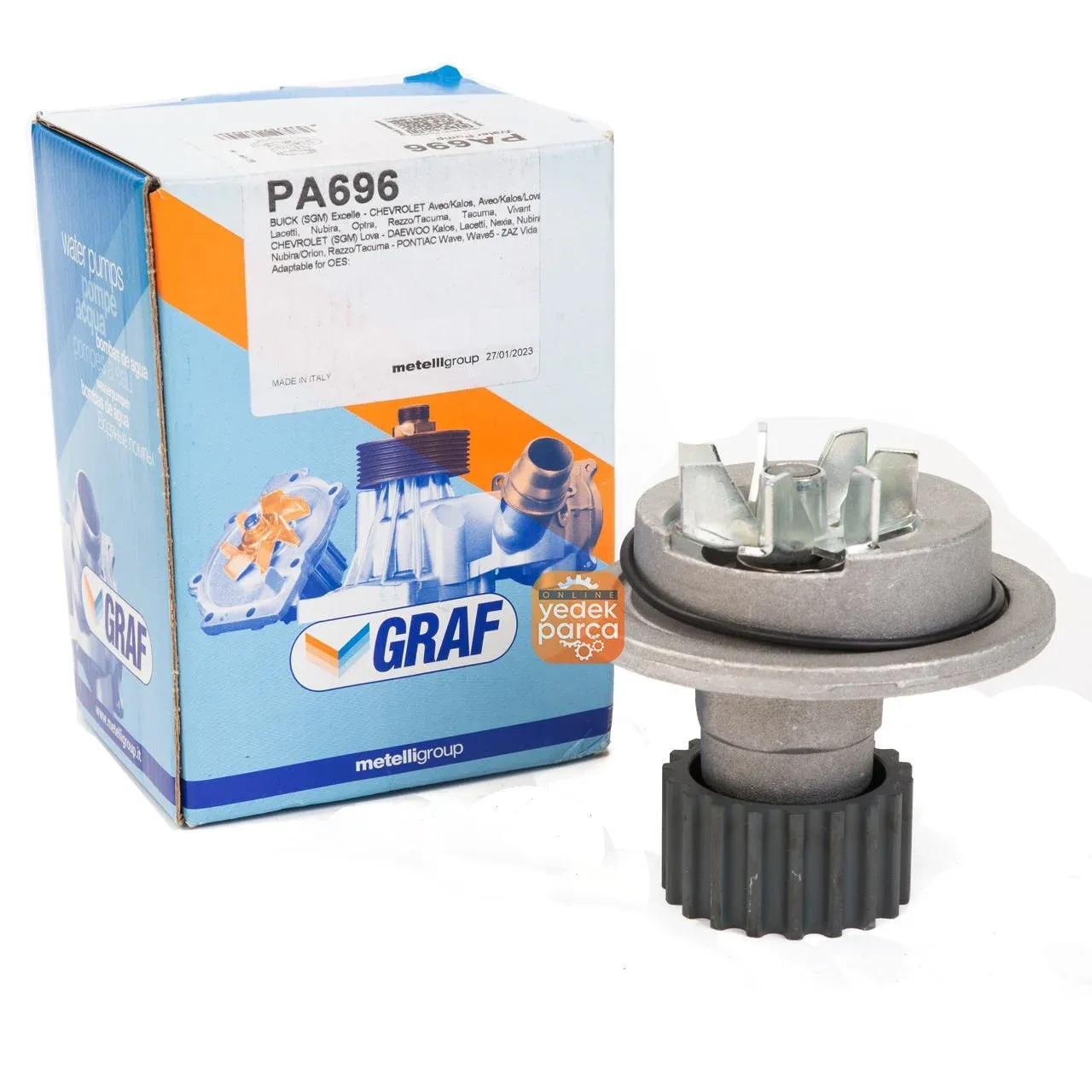 GRAF DEVİRDAİM CHEVROLET LACETTI (1.4 16V/1.6) 03-12 / KALOS (1.4 16V) 03-08 / AVEO T250-T255 (1.4) 06-