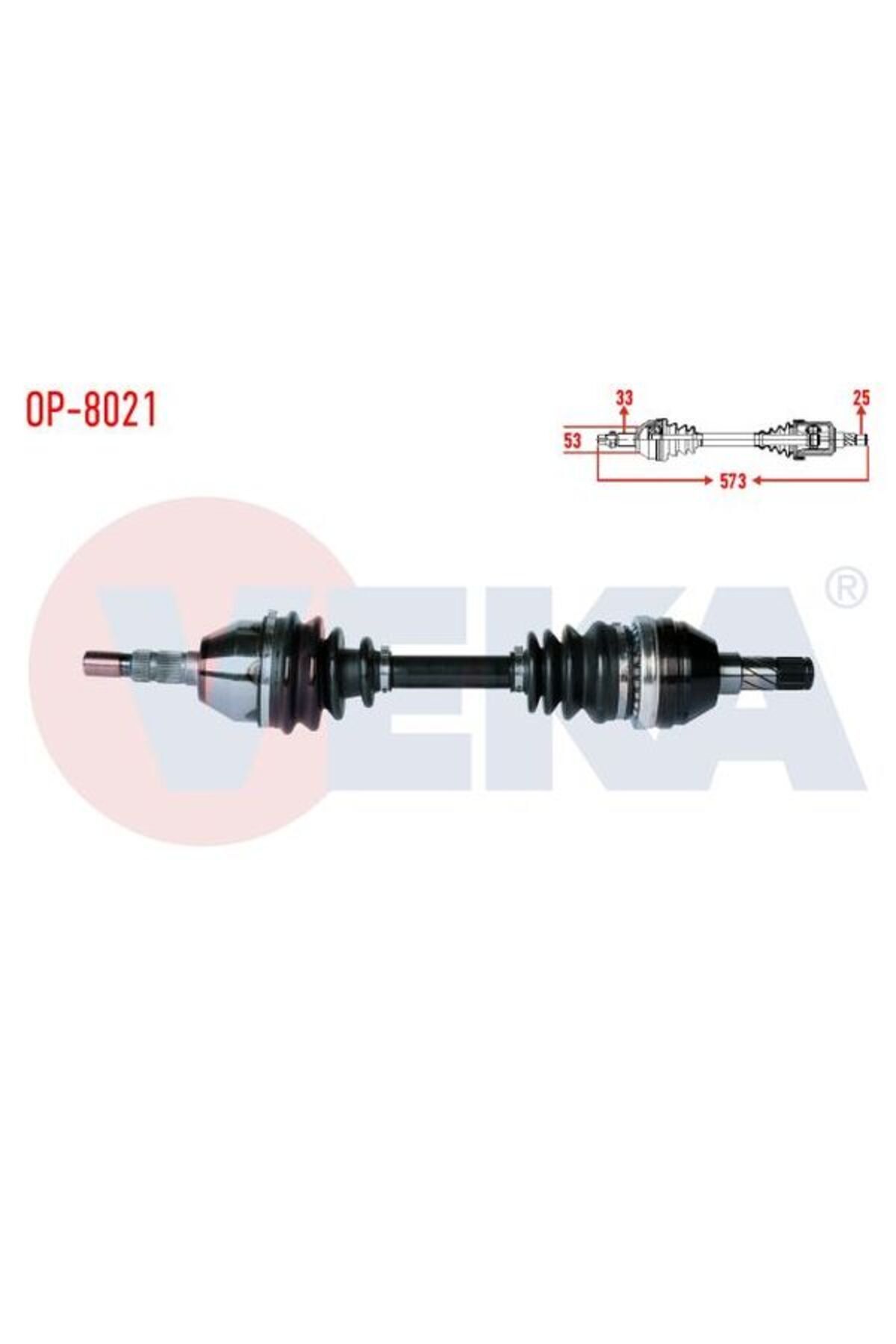 Komple Aks Sol On Opel Astra H 1.3 Cdtı Uzunluk 573mm 2004-2010
