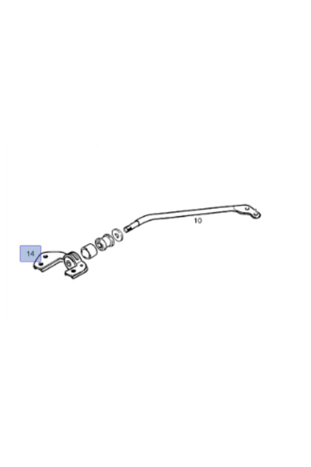 Opel Corsa B Viraj Demir Braketi Sol Dk Marka Dka-726