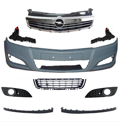 Opel Astra H 2007 Model Sonrası Ön Tampon Makyajlı Kasa Dolu İthal Se